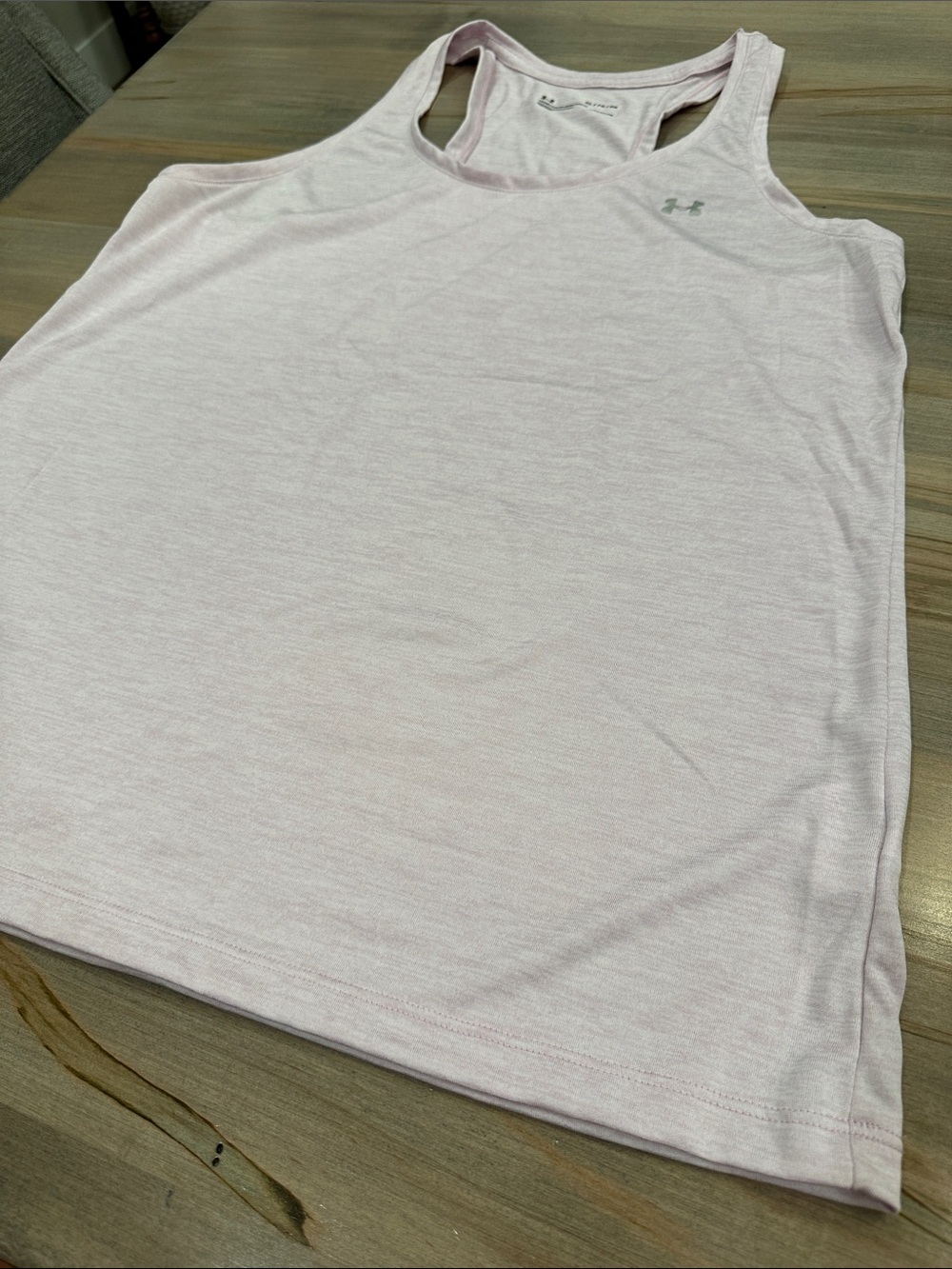 Under Armour Light Pink Racerback Performance Tank - Picture 3 of 9